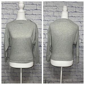 💜 Chelsea & Violet‎ girls gray long sleeve top